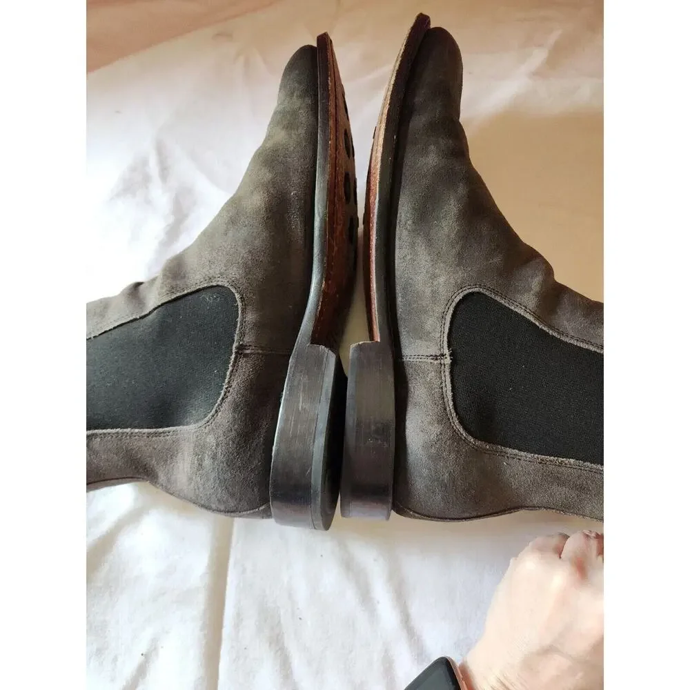 Thursday Boots dark gray Men’s Suede Chelsea Boots Size 9